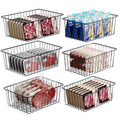 4 Pack White Freezer Organizer Bins D4592