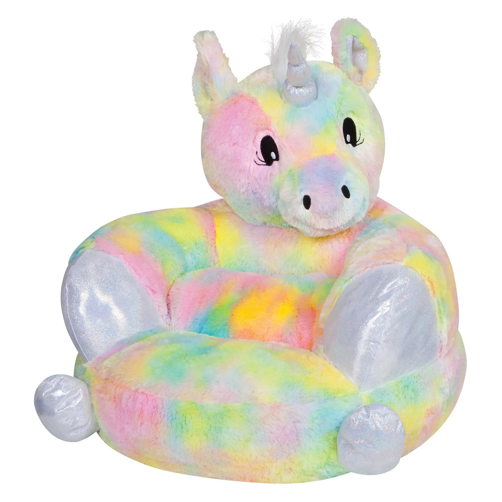 Plush Rainbow Unicorn Chair N3680
