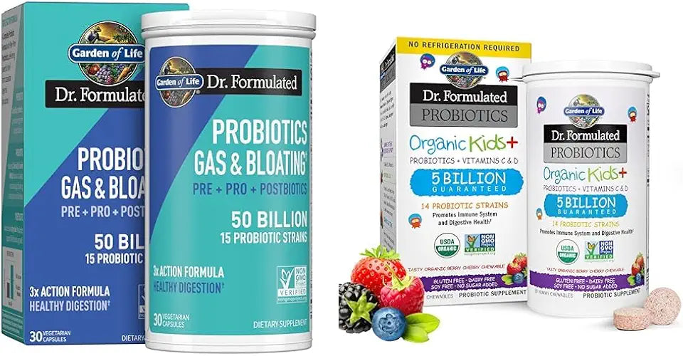 Once Daily Prebiotics Postbiotics Probiotics F8809