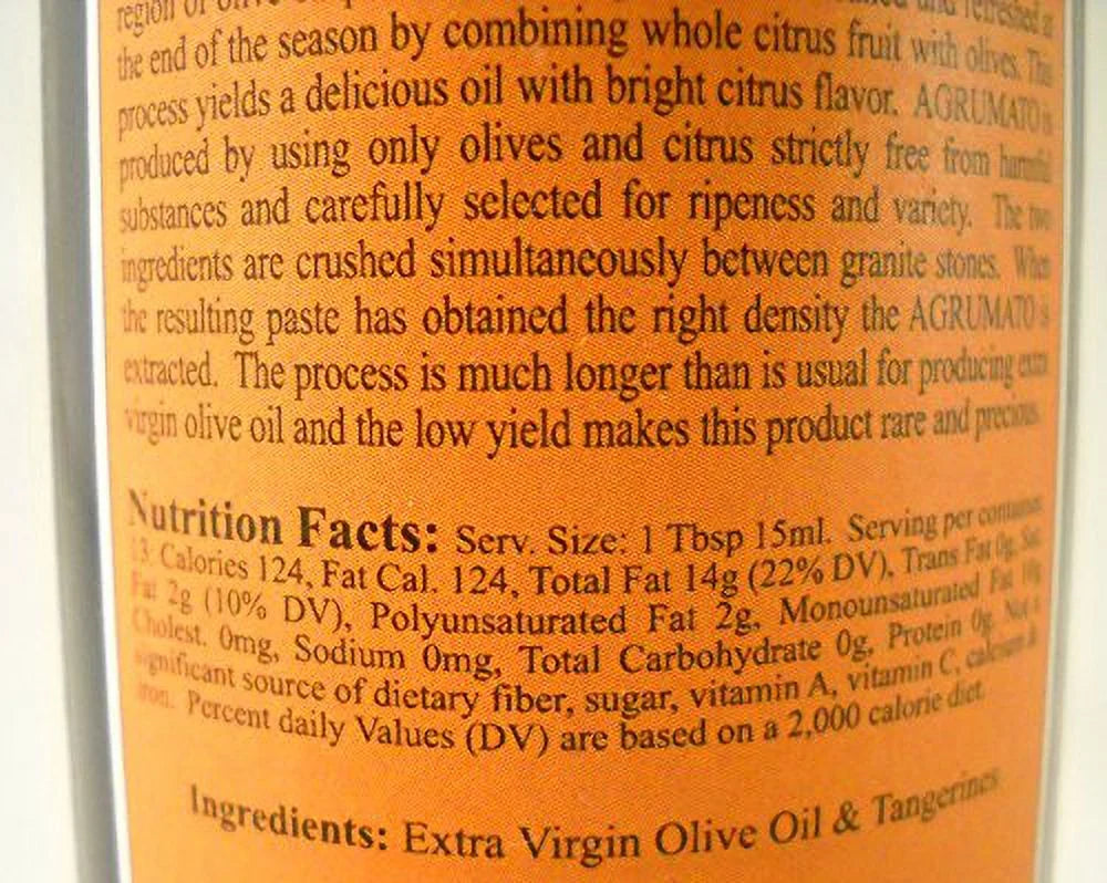 Lemon Tangerine Blood Orange Extra Olive Oil Gift Set D1861