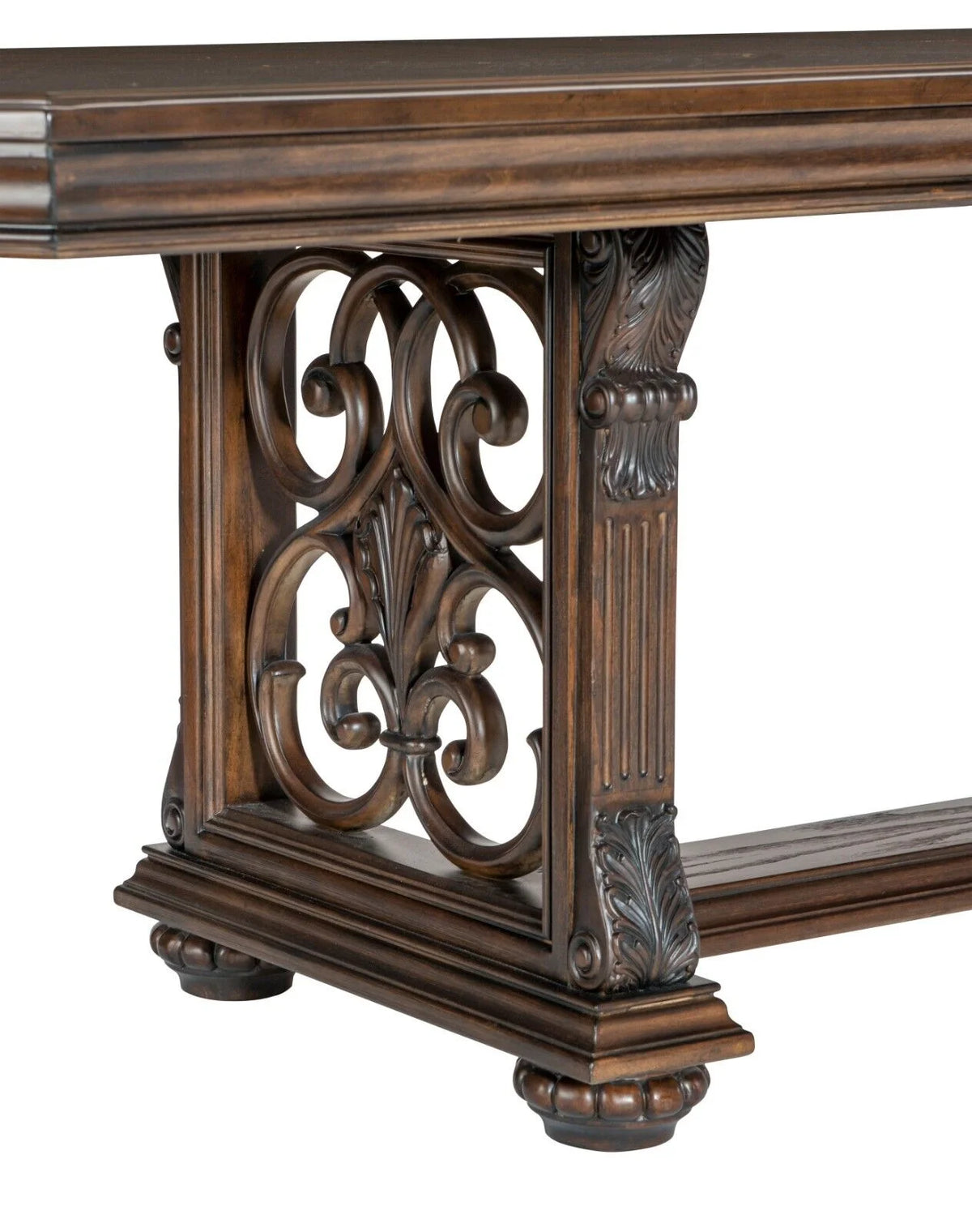 9 Pc Dark Oak Dining Set A604951