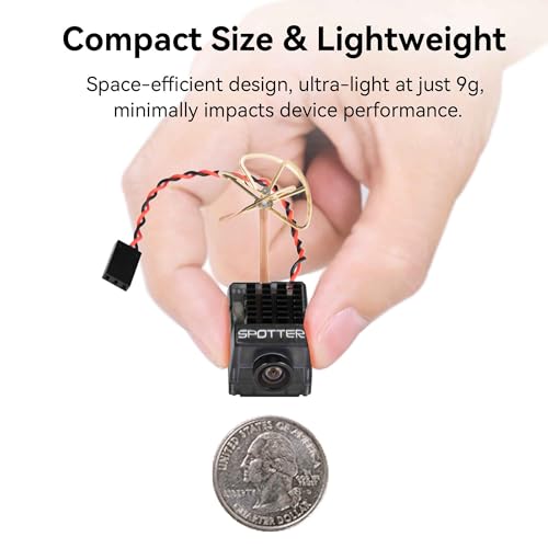FPV Camera and Transmitter Kit, 5.8G Micro AIO Cam, 700TVL, 40CH V130714