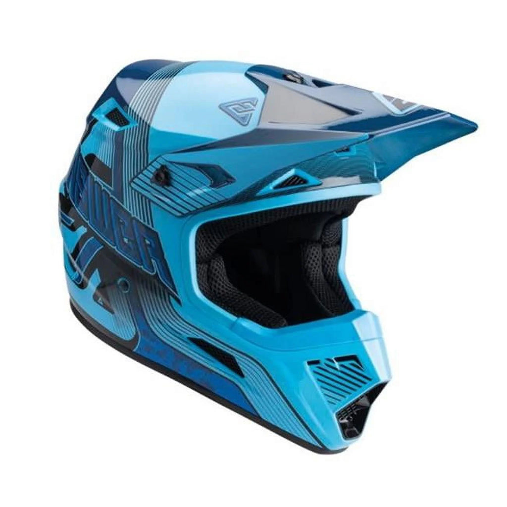 Youth MX Offroad Helmet Blue/Dark Blue MD I705