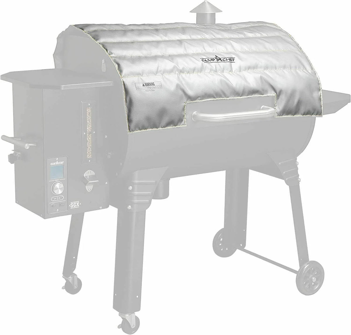 36in Silver Pellet Grill Blanket C4714