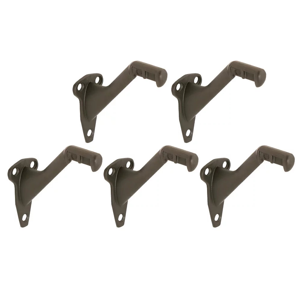 Oil-Rubbed Bronze Zinc Handrail Bracket, 5-Pack W482498