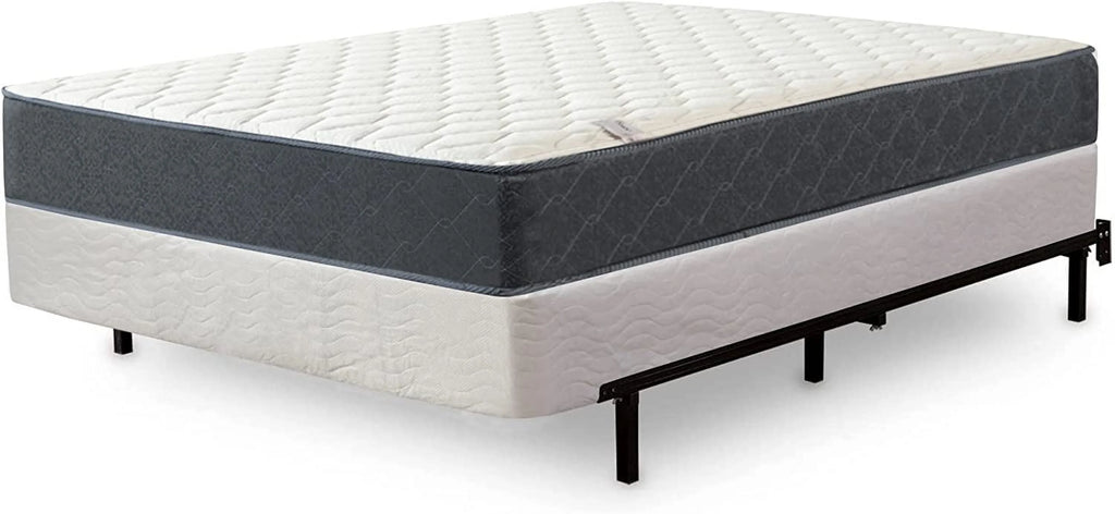 4.5-Inch White Wood Box Spring for Full Mattress V55019