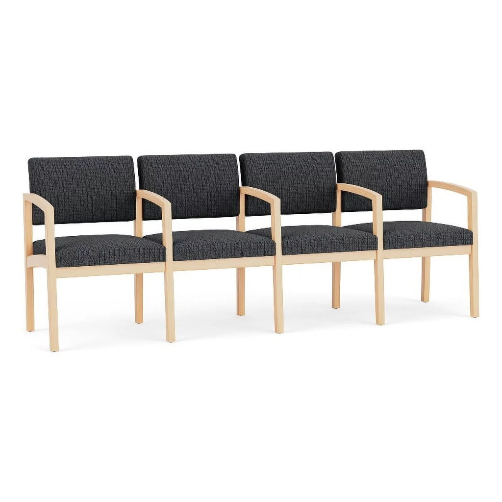 4-Seat Fabric Tandem Seating P2088