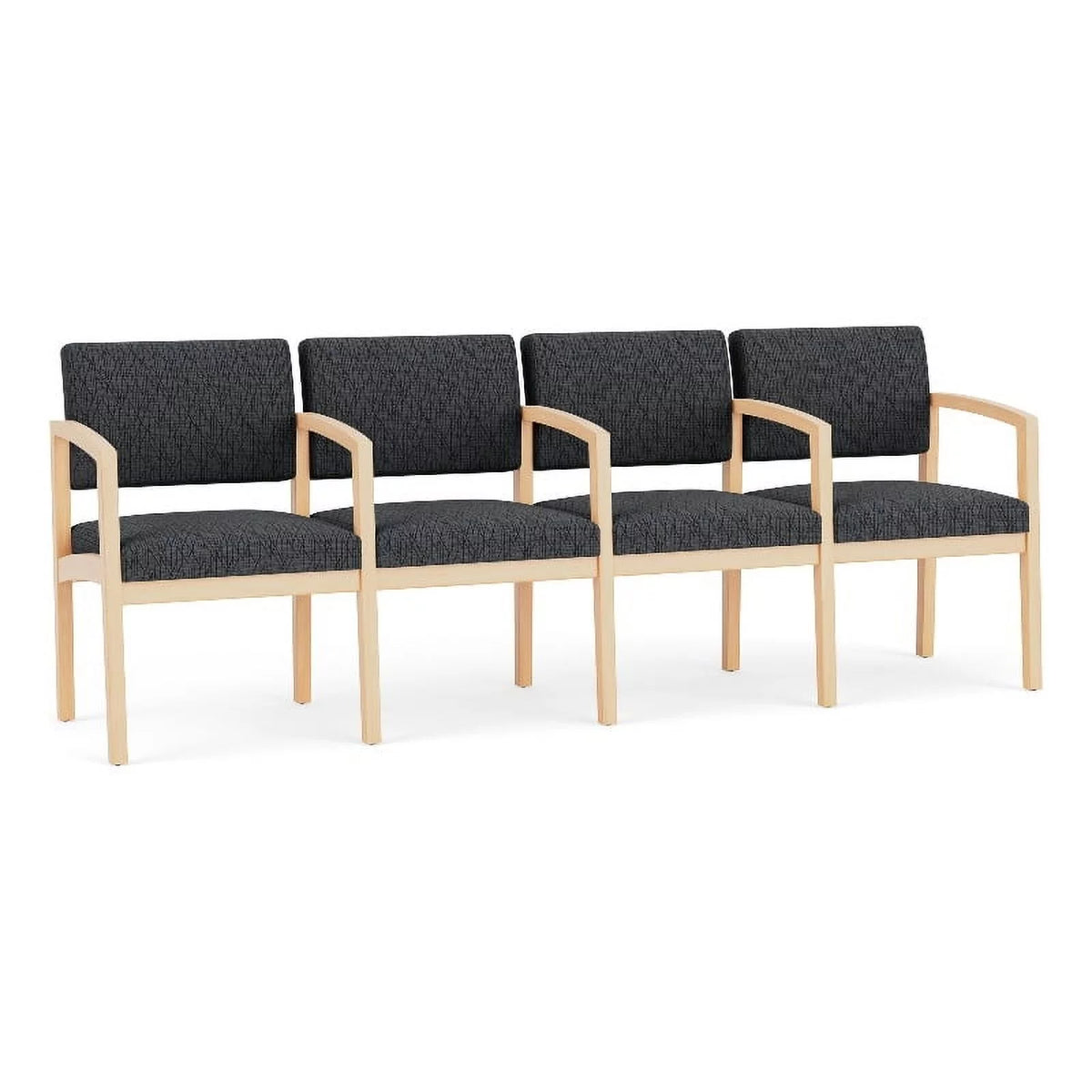 4-Seat Fabric Tandem Seating P2088