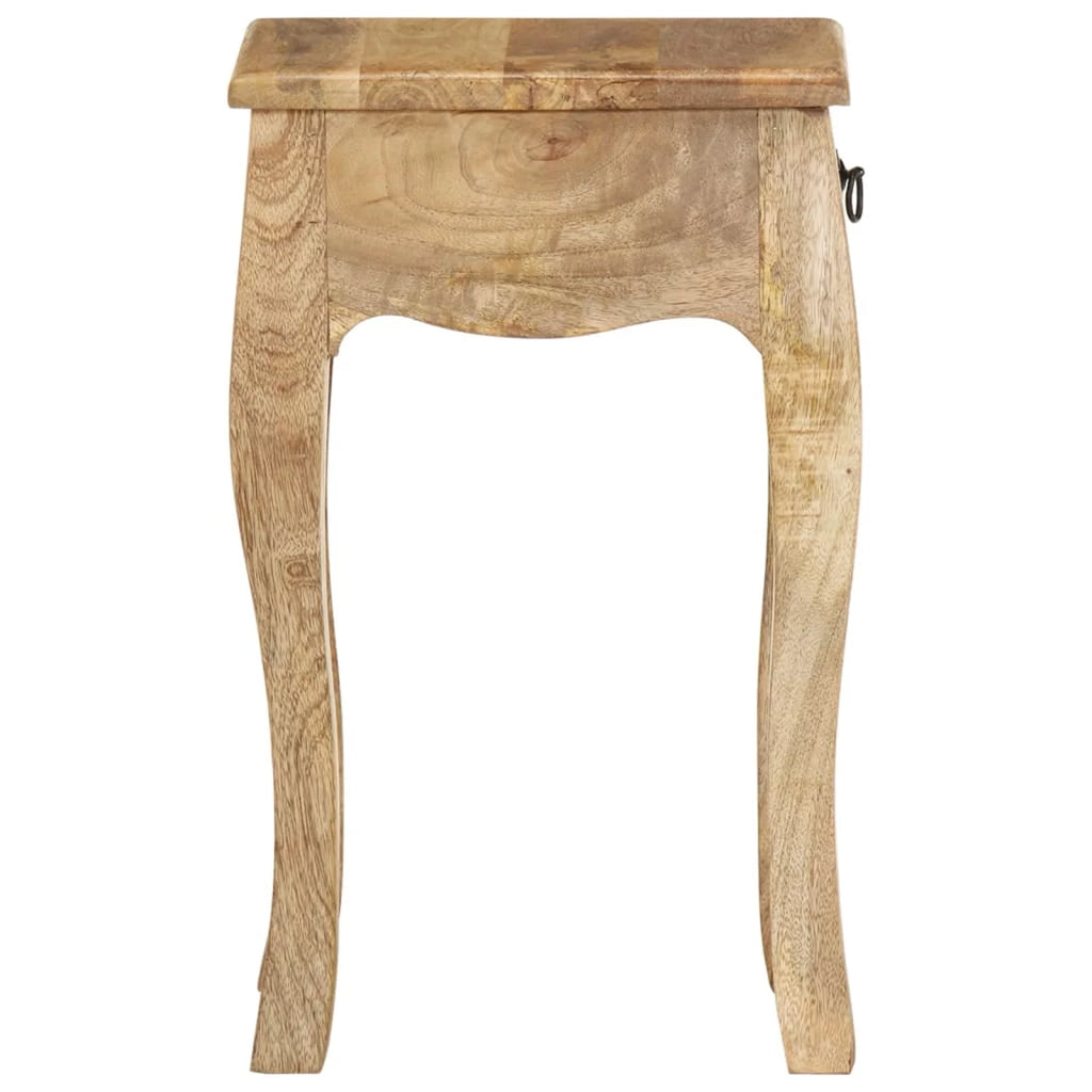 Solid Mango Wood Bed Cabinet Q9313