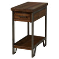 Oak 1 Drawer Side Table N637