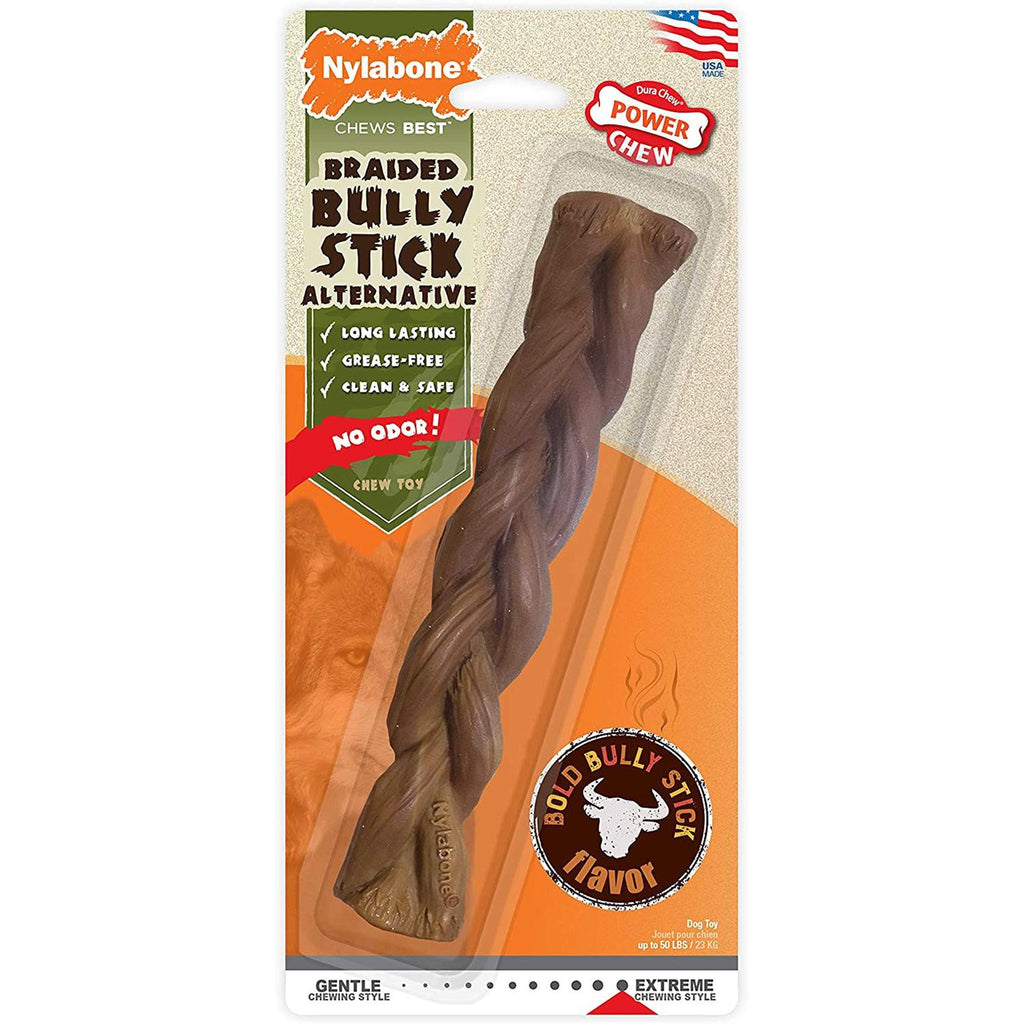 Braided Bully Stick A738