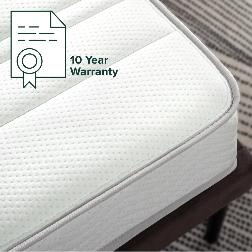 6" Foam and Spring Twin Mattress 2 Piece Set F4992