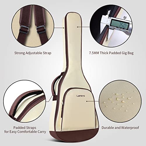 38 in Cutaway Acoustic Guitar Beginner Kit with Gig Bag A2015