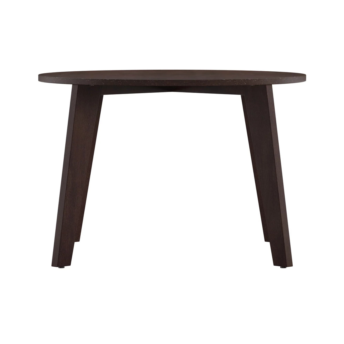 Dark Brown Round Dining Table Y462808