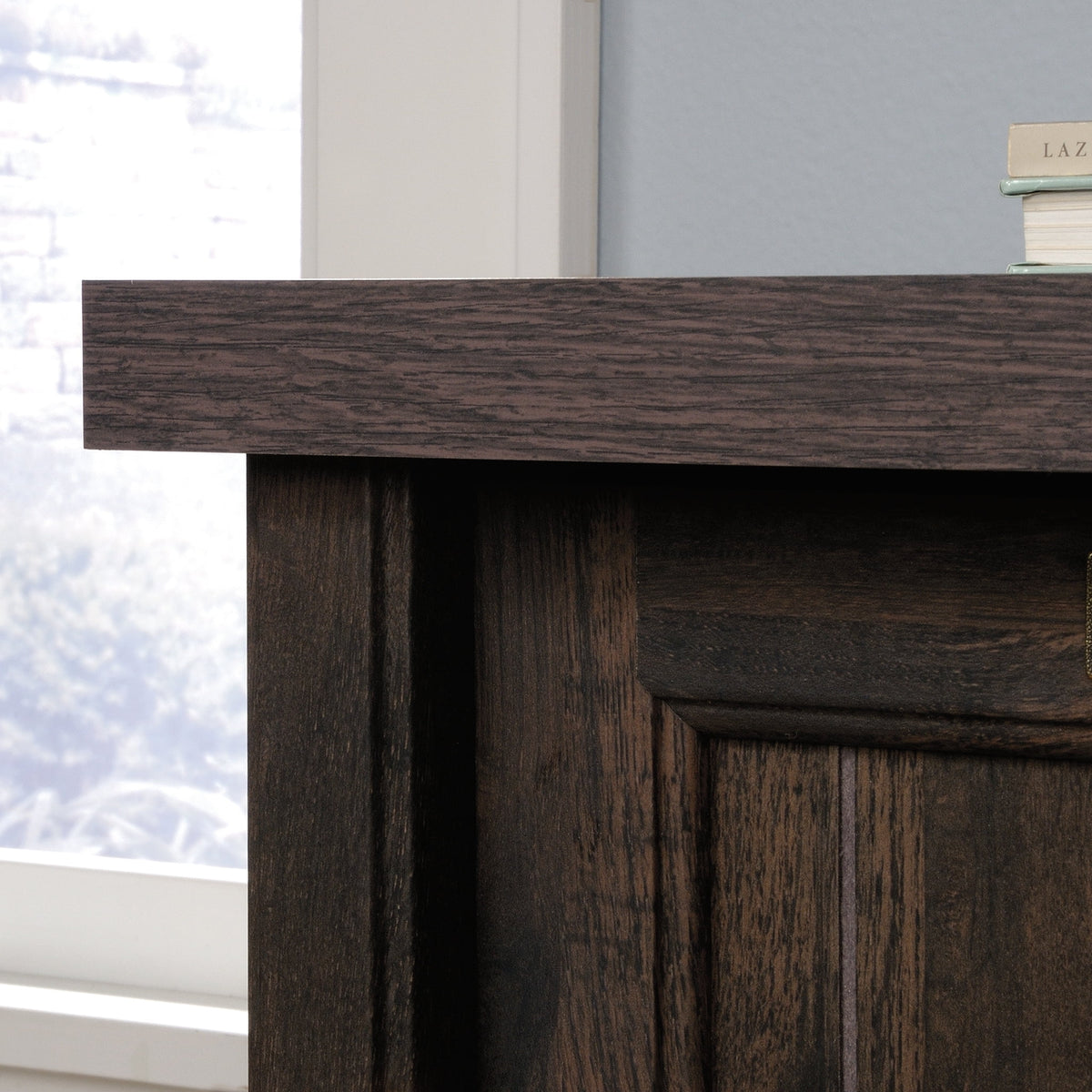 Coffee Oak Lateral File Cabinet Z4654