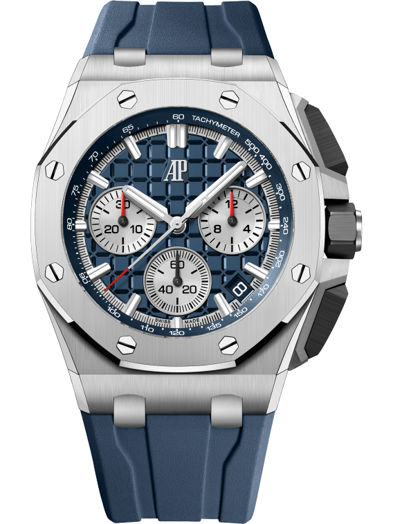 Blue Dial Chronograph 43mm A44335