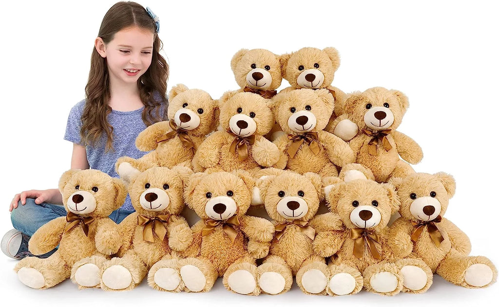 12 Packs 14" Stuffed Animals Plush Toy H4209
