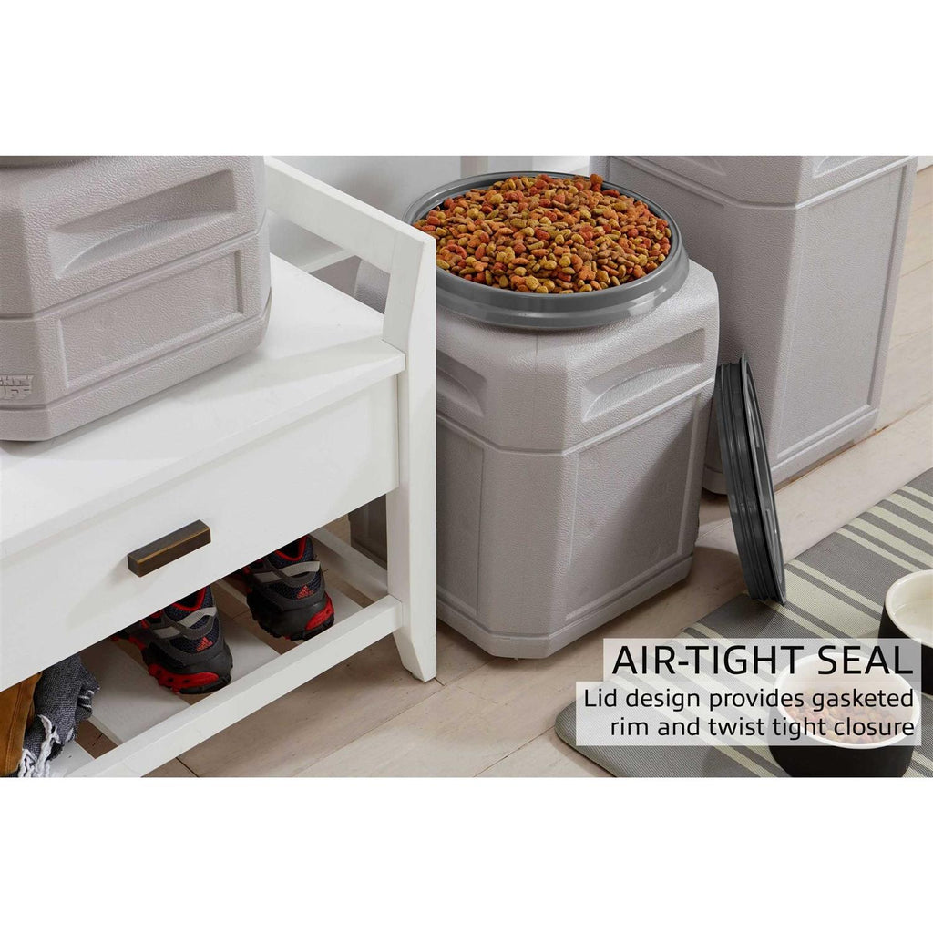 Pet Food Storage Container with Scoop V398