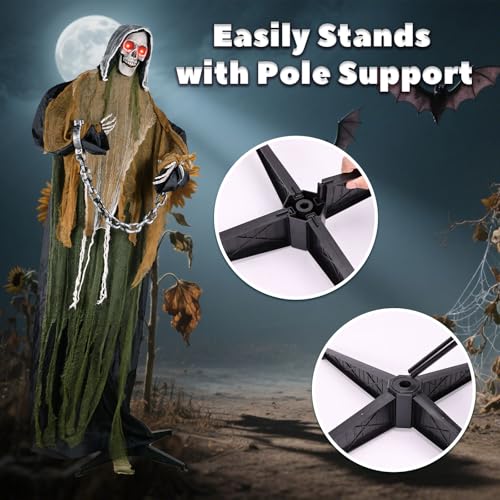 Life Size Animatronics Grim Reaper with Chain S2213