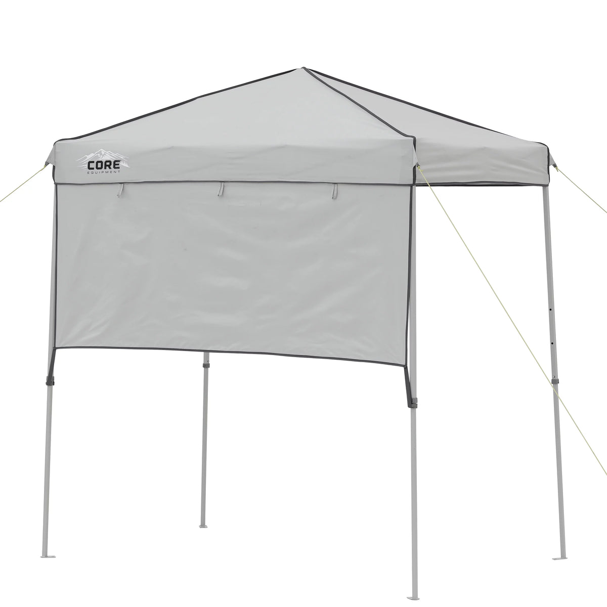 6 x 4 Ft Pop Up Instant Tent Canopy with Half Sun Shade, Gray I39682