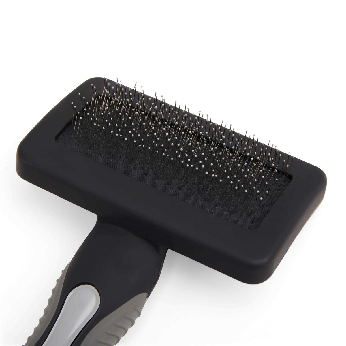 Black Small Cushion Slicker Dog Brush D97544