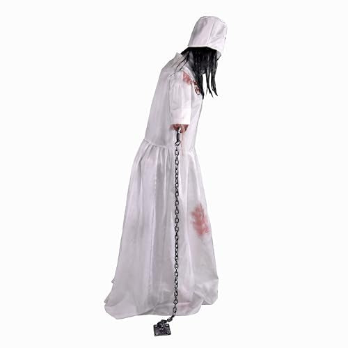 Life-Size Animatronic Halloween Decoration with Motion-Activated Sounds C65787