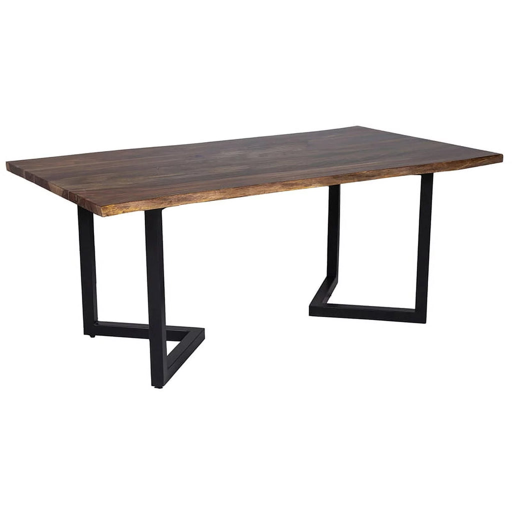 Solid Sheesham Wood Dining Table Y24770