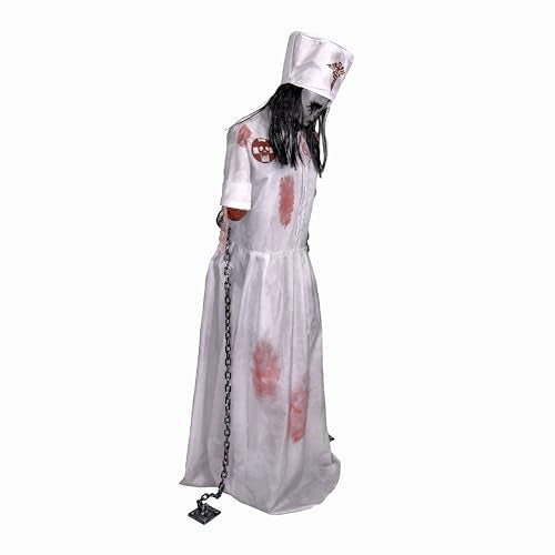 Life-Size Animatronic Halloween Decoration with Motion-Activated Sounds C65787
