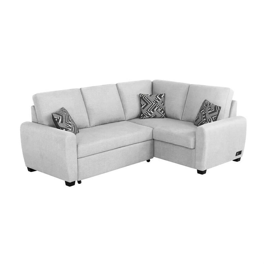 Ivory Convertible Sofa E365