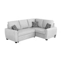 Ivory Convertible Sofa E365