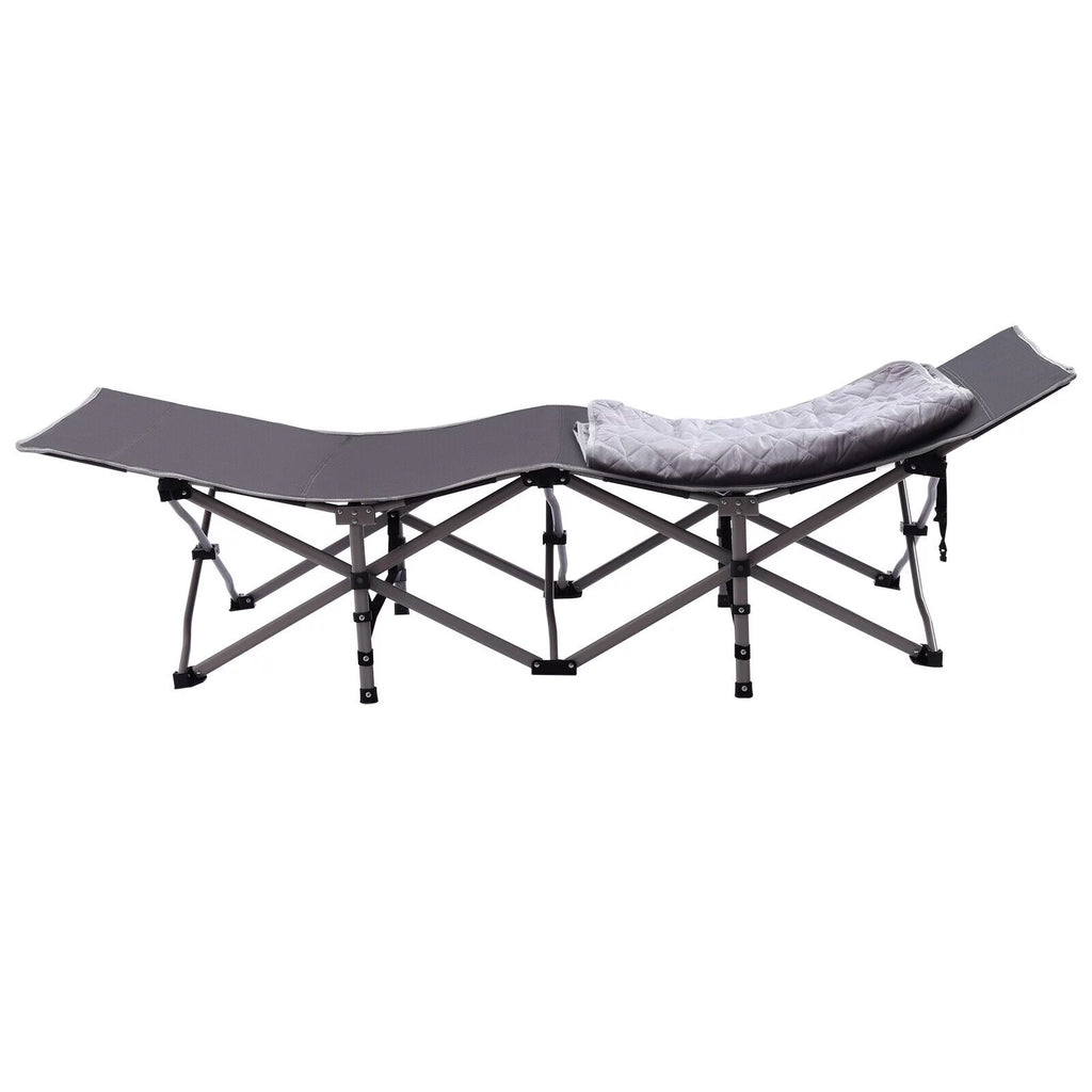Portable Single Folding Bed with Mattress H20156
