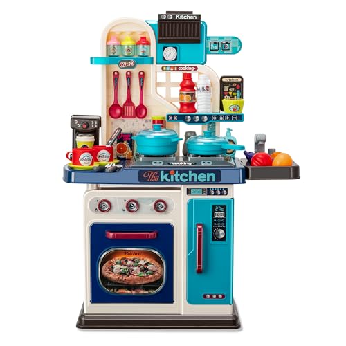 Pink 53 Pc Kids Kitchen Playset Z3291