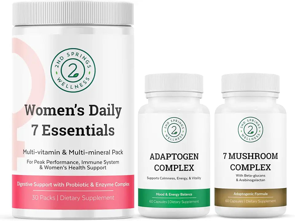 Mushrooms Essentials and Adaptogens Bundle G975504