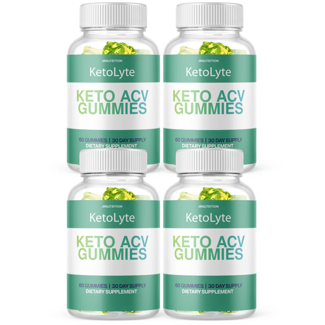 Keto ACV 1000mg Gummies 4 Bottles C1414