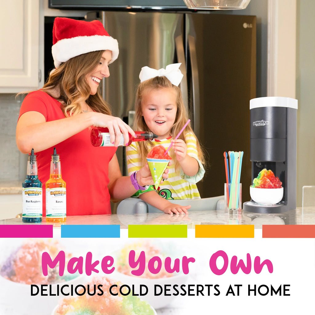 Black Shaved Ice and Snow Cone Maker X26406