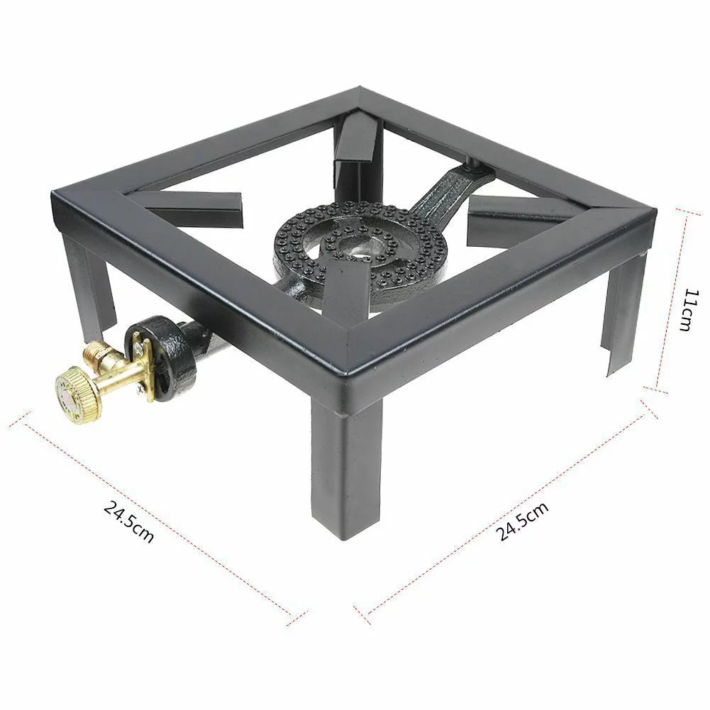 Portable Single/Double Burner Propane Gas Camp Stove Q507