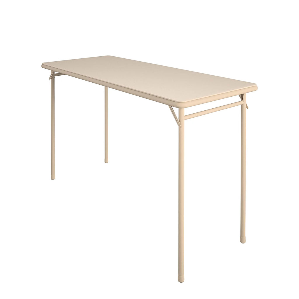 Vinyl Upholstered Steel Frame Folding Table G922