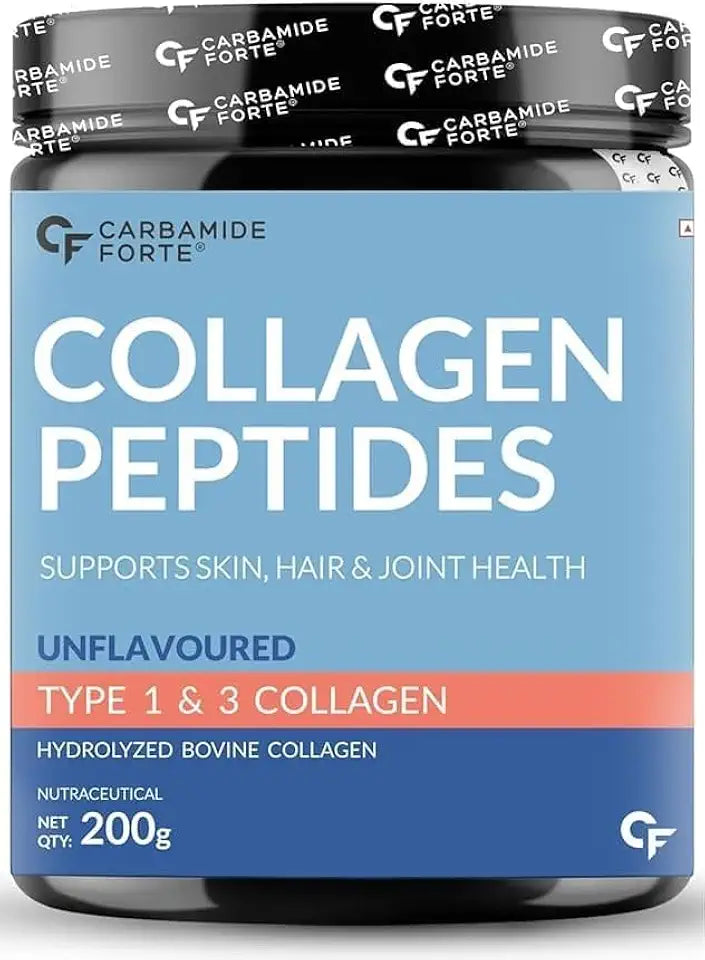 Hydrolyzed Collagen Powder, 200g Type 1 & 3 Collagen Peptides Unflavored M4643