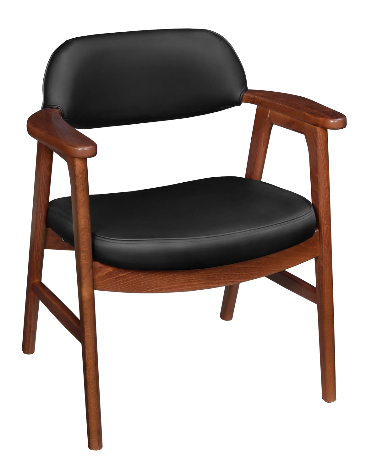 Sustainable Leather Side Chair Q90099