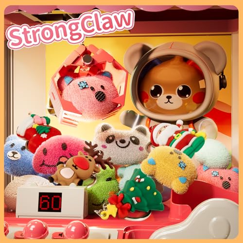 Mini Claw Machine with Music & 36 Mini Toys U8860