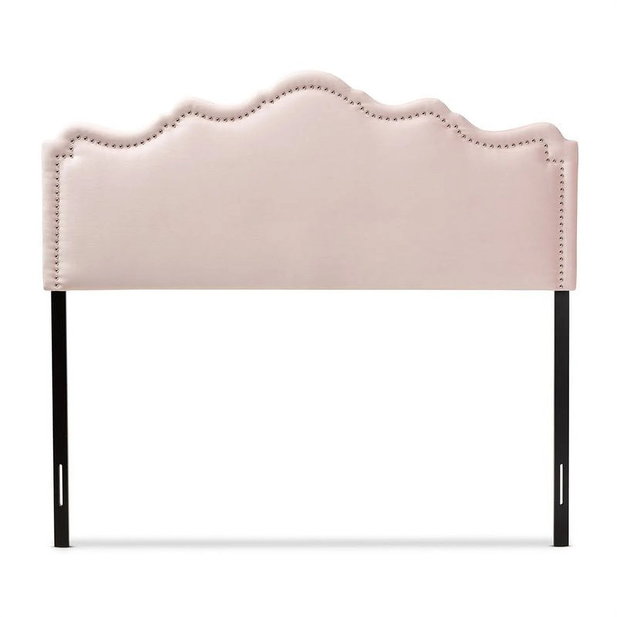 Velvet Queen Headboard in Light Pink D421