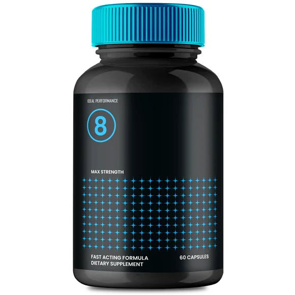 8 Capsules All Natural Formula for Energy X55622