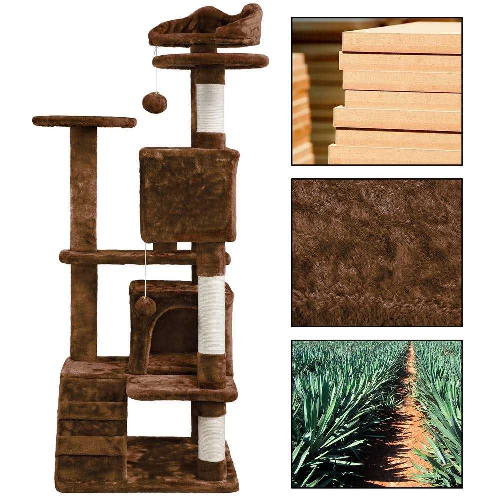 Cat Tree with 2 Condos N4846