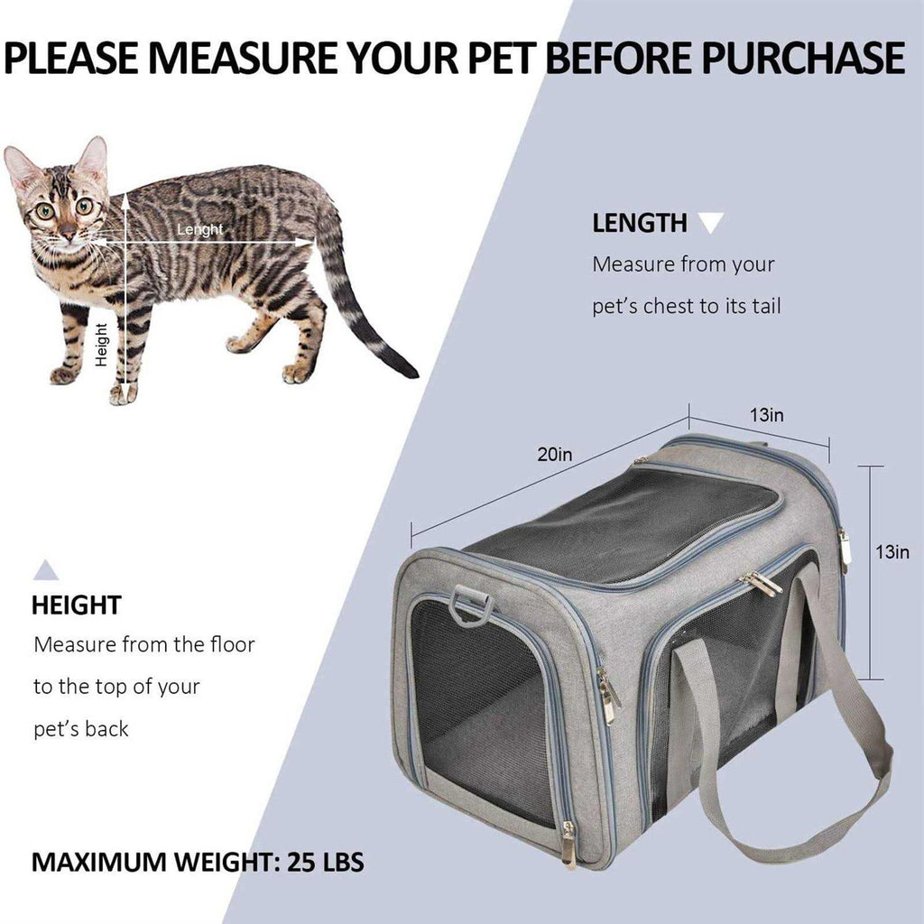 Pet Carrier for Cats, Dogs and Puppies U2240