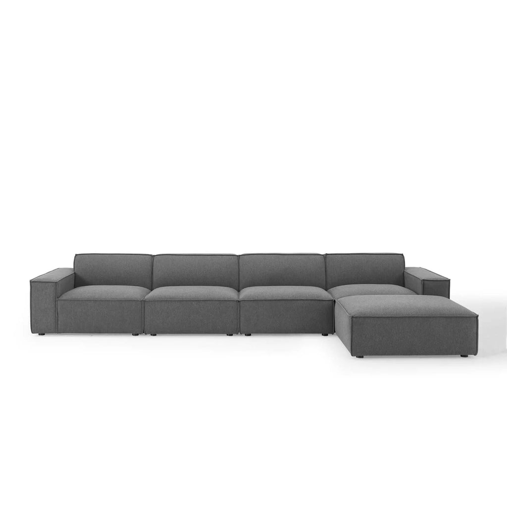 Charcoal 5-Piece Sectional Sofa M59381