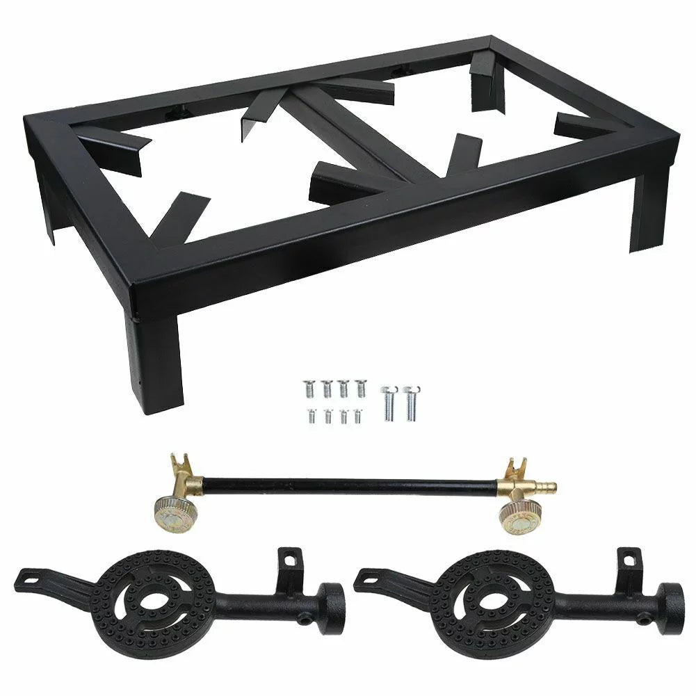 Portable Single/Double Burner Propane Gas Camp Stove Q507