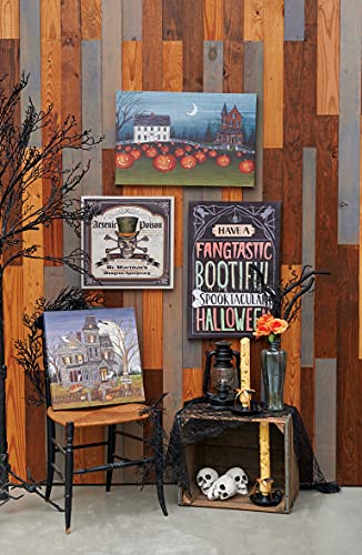 15.75" x 15.75" Light-Up Led Halloween Hanging Wall Art Tapestry C961