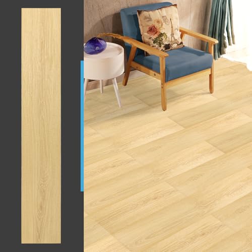 Peel and Stick Vinyl Wood Plank Floor Tile 36-Pack R818916