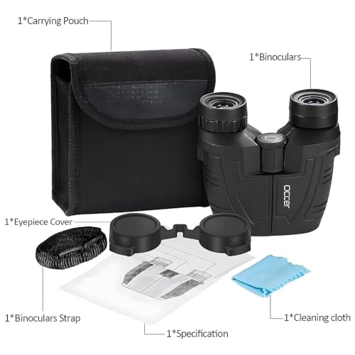 12x25 Compact Waterproof Binoculars M294