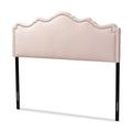 Velvet Queen Headboard in Light Pink D421